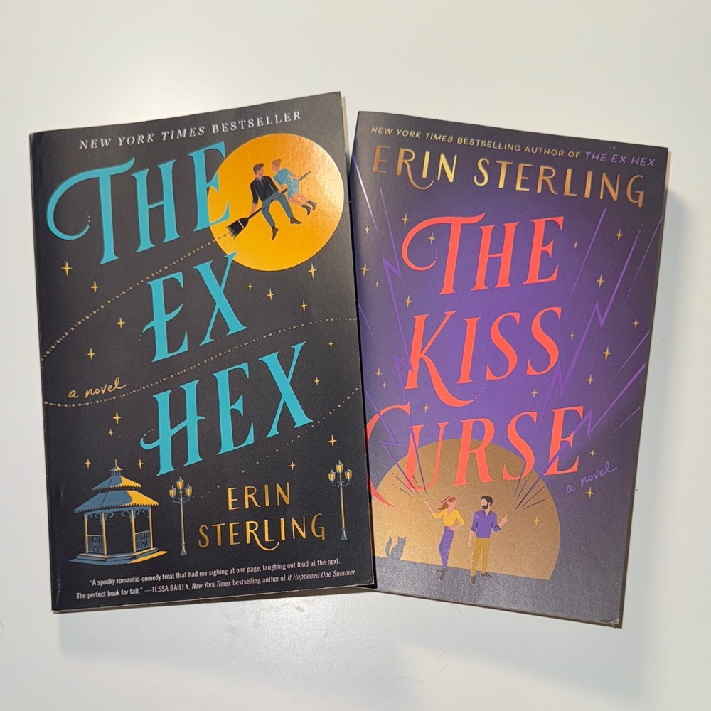 'The Kiss Curse' and 'The Ex Hex' Duology Book Set